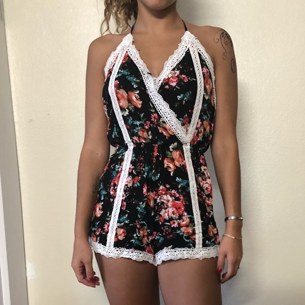 Floral romper